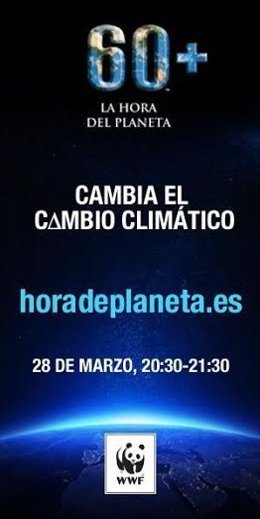 Cartel de la Hora del Planeta