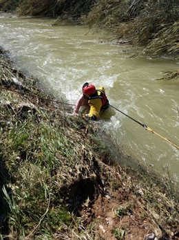 Rescate de la joven en Manises