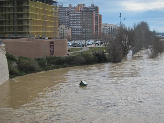 Crecida del Ebro