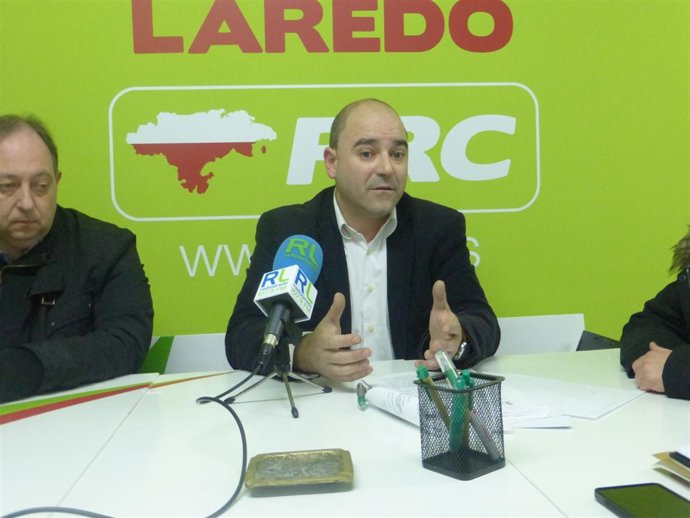 Portavoz del PRC en Laredo, Pedro Diego