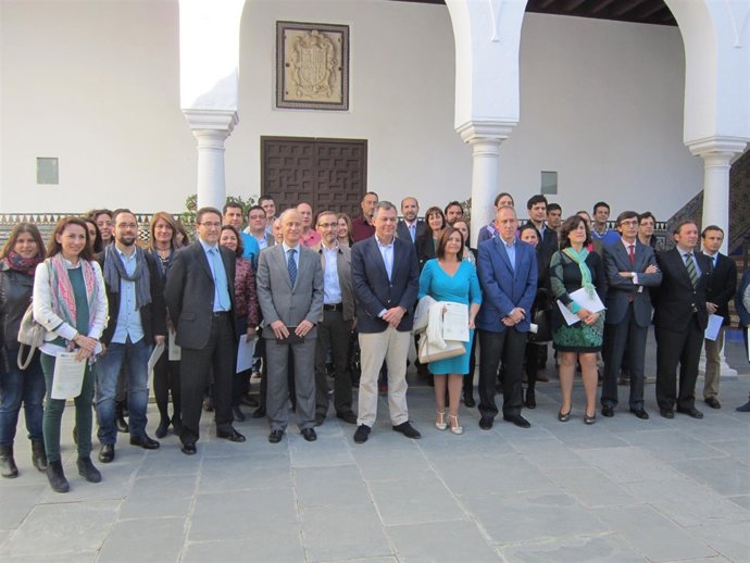 Acto de clausura de 'Impulsotec' en el Ayuntamiento de Tomares