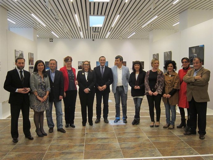 Caraballo, junto al resto de diputados de gobierno. 