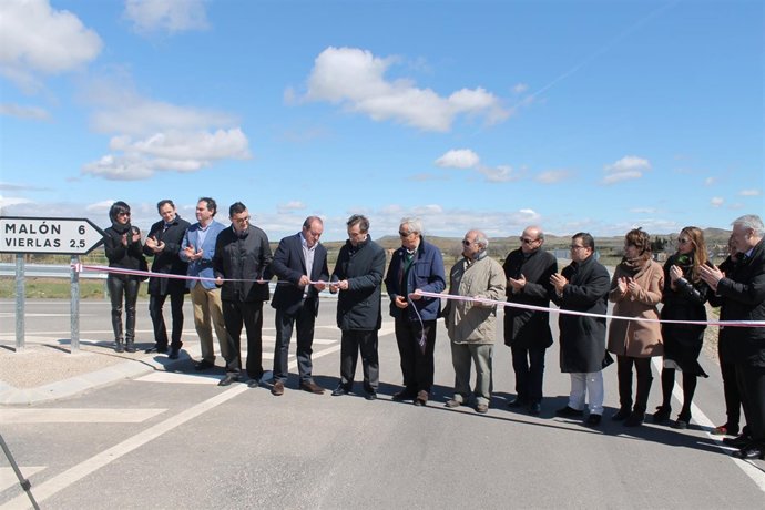 Inauguración de la mejora de la vía