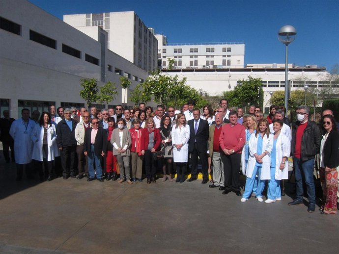 Primer aniversario del 'Jardín de los trasplantes'