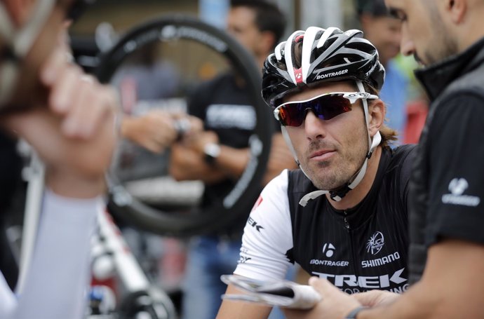 El ciclista suizo Fabian Cancellara 