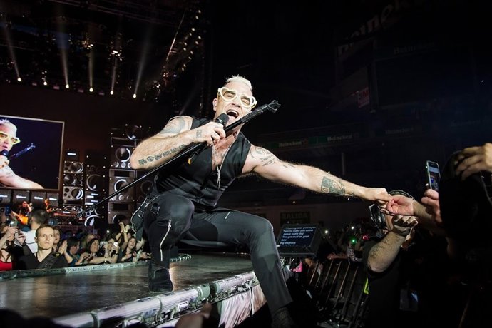 Robbie Williams arrasa en Barcelona
