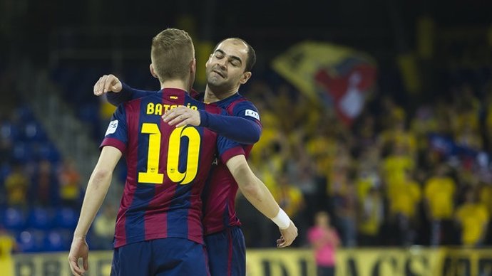 Wilde y Batería celebran el triunfo ante el Jaén en Liga