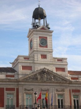 Reloj Puerta del Sol.
