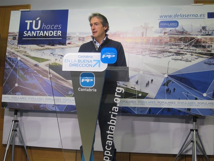 El alcalde de Santander y candidato del PP a la reelección, Íñigo de la Serna
