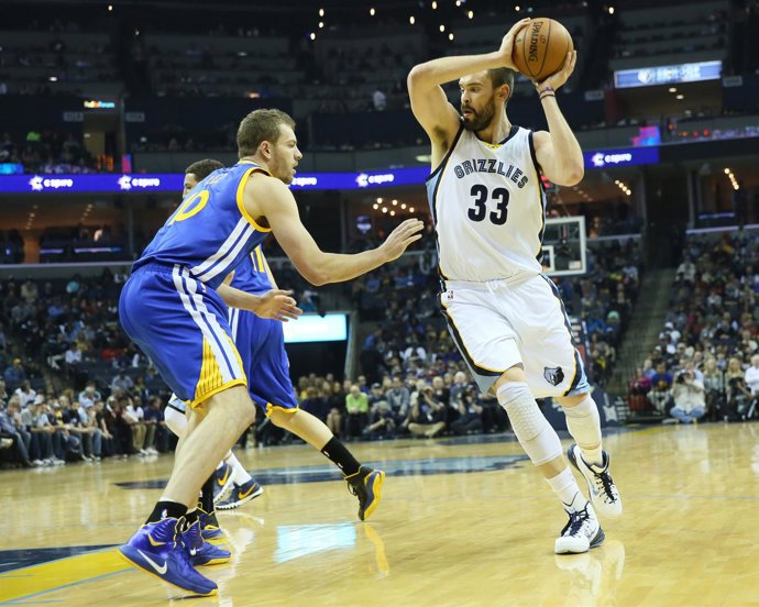 Marc Gasol NBA Golden State Warriors Memphis Grizzlies