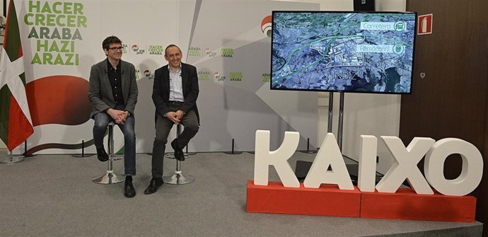 Los candidatos de EAJ-PNV a diputado general de Álava y alcalde de Vitoria, Rami