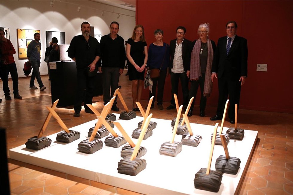 Inaugurada la muestra 'Ciudades Perdidas', en el Taller Escuela de Muel.