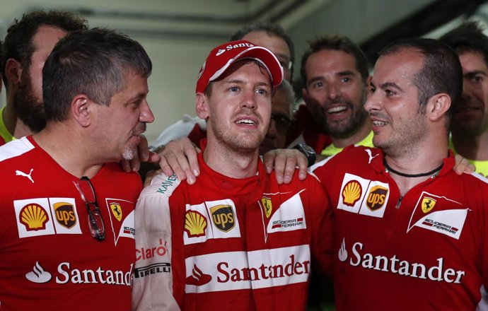 Sebastian Vettel Ferrari Malasia