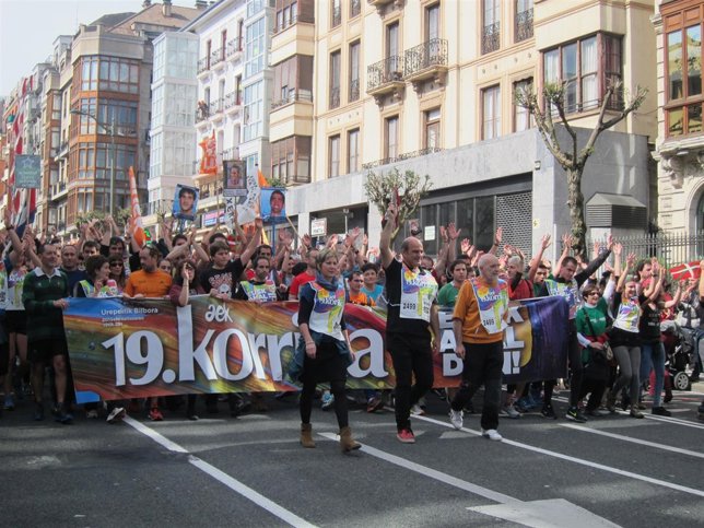 La Korrika llega a Bilbao