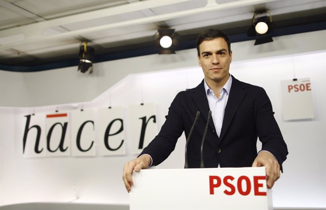 Pedro Sánchez tras la Ejecutiva Federal del PSOE