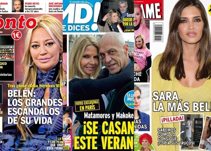 Kiko Matamoros y Makoke, boda para verano o la belleza de Sara Carbonero truco