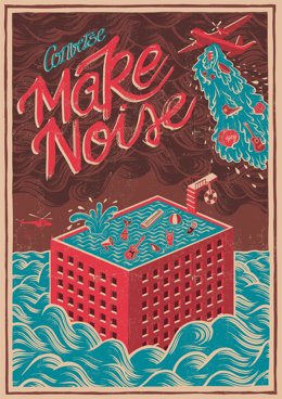 Cartel del certamen de música en directo Make Noise 