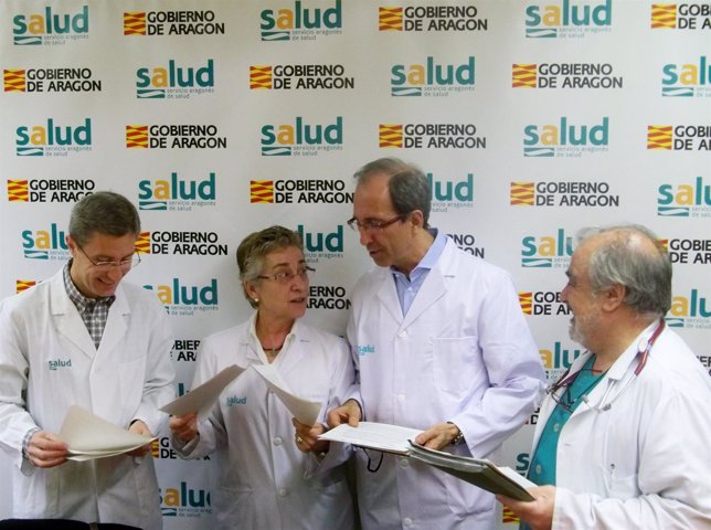 Medicos del Miguel Servet y del Clínico Universitario