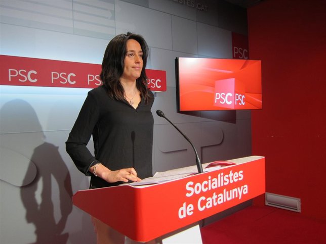 La portavoz del PSC, Esther Niubó