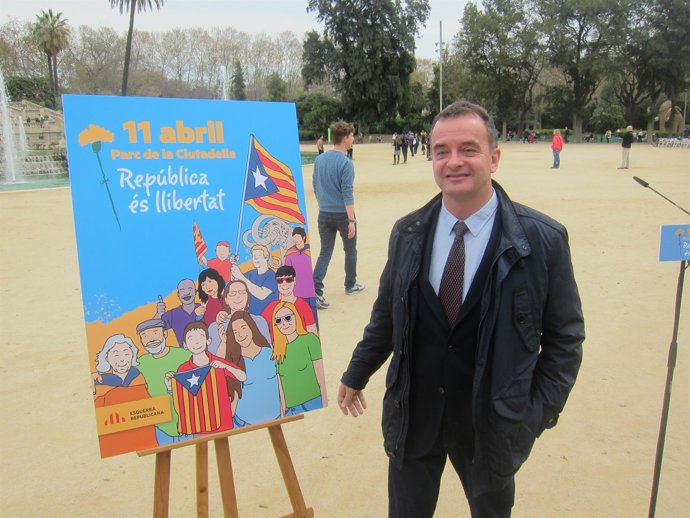 El alcaldable de ERC en Barcelona, Alfred Bosch