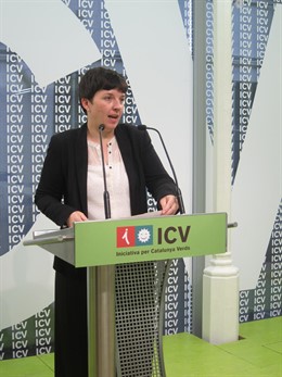 La portavoz de ICV Laia Ortiz