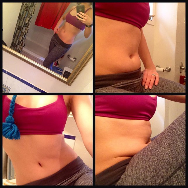 Las fotografías de la mujer que hace deporte y no es perfecta se hacen virales