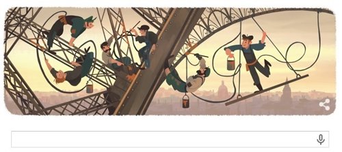 126 Aniversario De La Inauguración De La Torre Eiffel