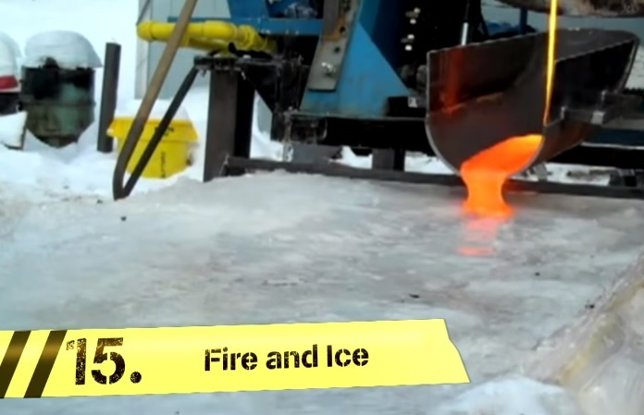 ¿Qué Pasa Cuando La Lava Entra En Contacto Con El Hielo?
