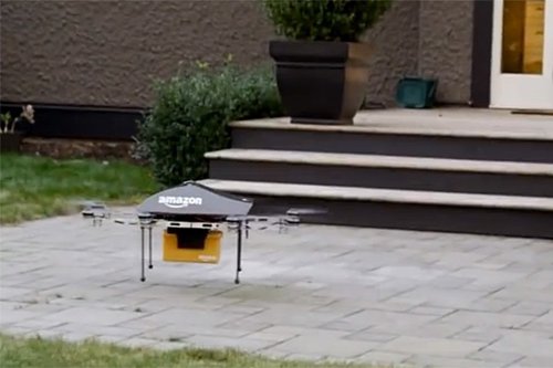 Amazon prueba sus drones en Canada