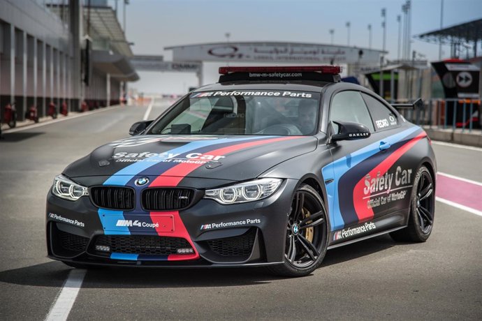 El 'Safety Car' BMW M4 para Moto GP de BMW