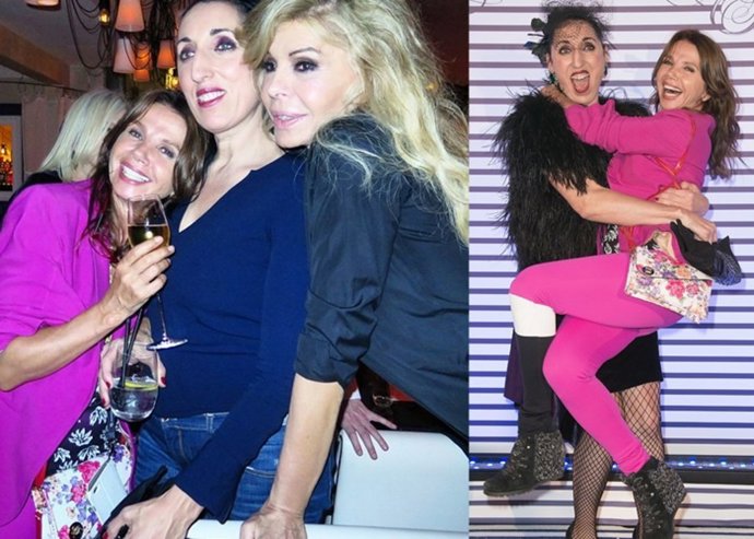 Victoria Abril, Rossy de Palma y Bibiana Fernández, reunión de 'chicas Almodóvar