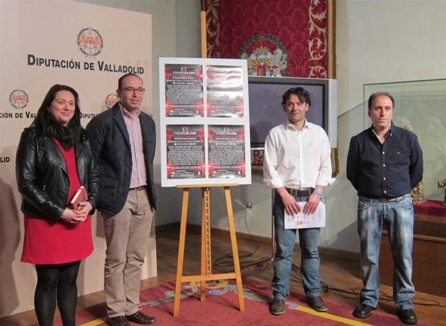 Concejala  y alcalde de Tordesillas, diputado y organizador  del festival