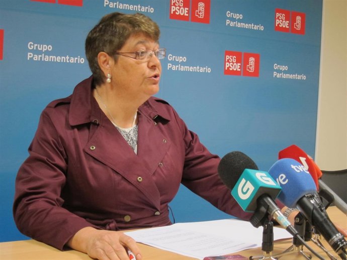 Marisol Soneira en rueda de prensa