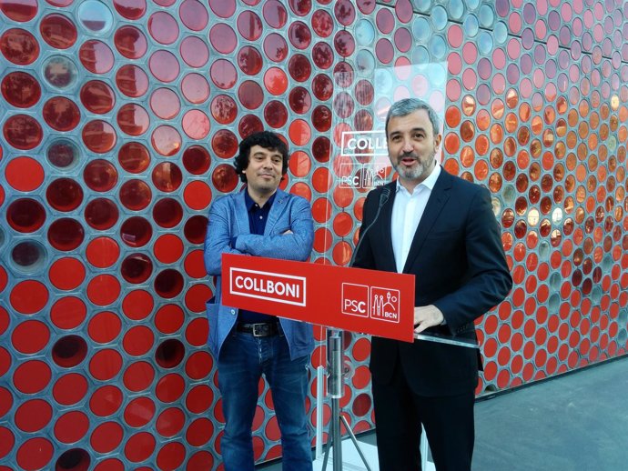 Jaume Collboni y Daniel Mòdol