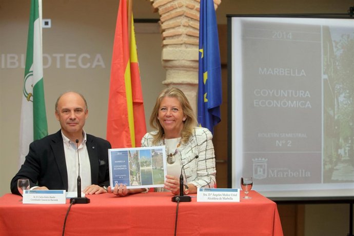 Carlos Rubio y Angelez Muñoz alcaldesa de Marbella 