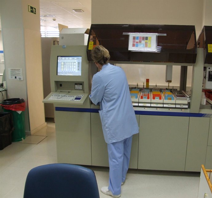 Laboratorio donde realizan las prácticas