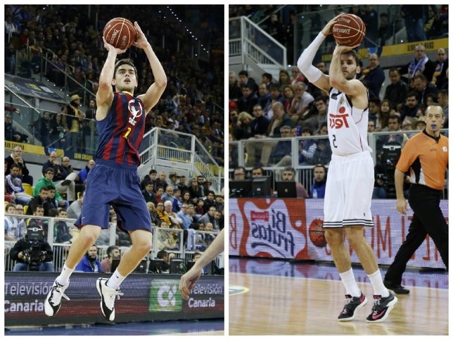 Mario Hezonja y Rudy Fernández 