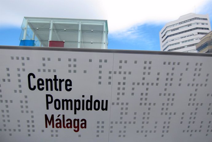 Centre Pompidou Málaga en el Cubo del puerto