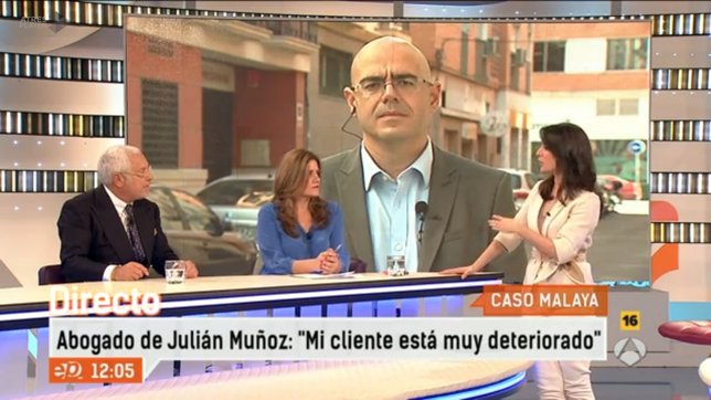 Javier Saavedra, abogado de Julián Muñoz, desconoce cuando ingresa en un hospita