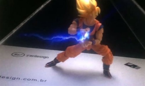 Holograma de Goku