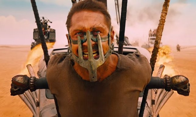 Tom Hardy en Mad Max: Furia en la carretera