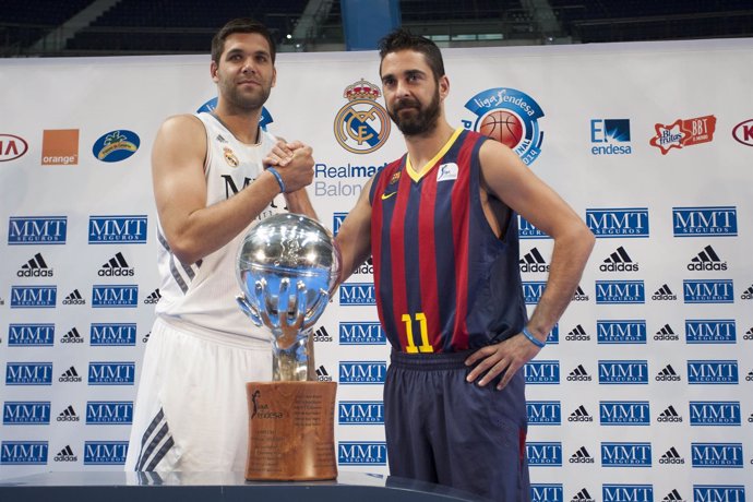 Felipe Reyes y Juan Carlos Navarro presentan el 'play-off'