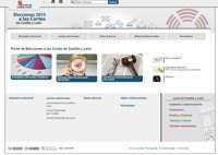 Información sobre las elecciones en la web