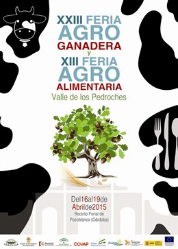 Cartel de la Feria Agroganadera de los Pedroches