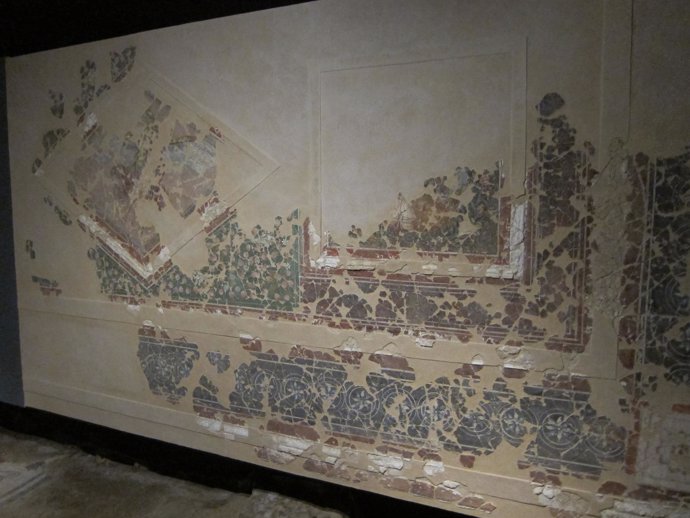 Pintura romana que representa el rapto de Ganimedes por parte de Zeus