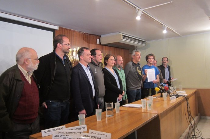 Presentación Pacte Social per l'Aigua a Catalunya