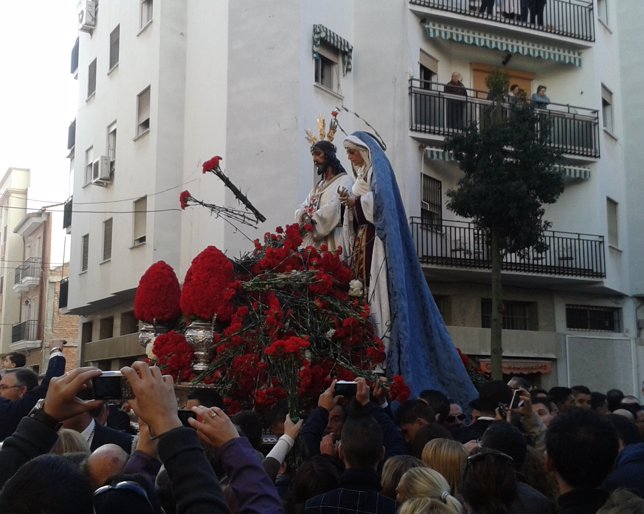 Traslado del Cautivo y la Trinidad Semana Santa Málaga Señor
