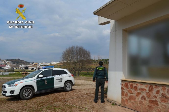 Operativos de la Guardia Civil en Montoro (Córdoba)