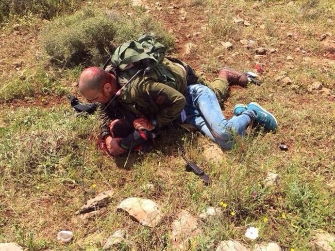 Detención de un palestino en Cisjordania
