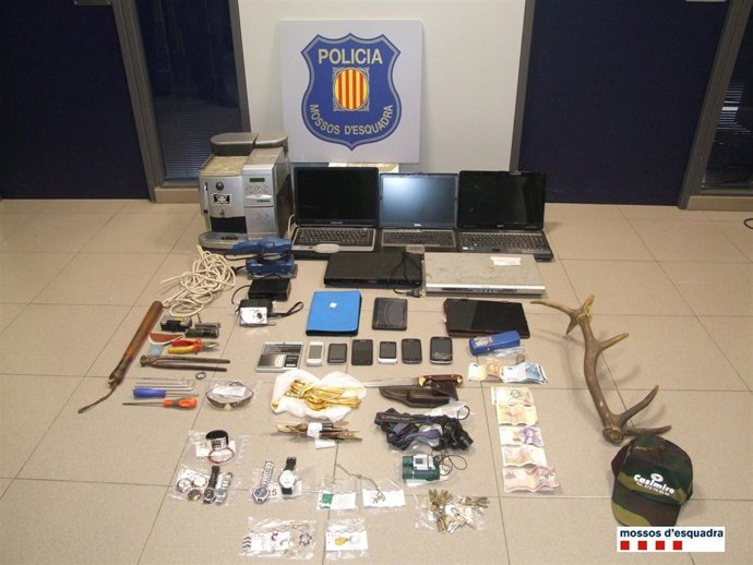 Un detenido por robar en dos casas de Fontllonga y Tartareu (Lleida)